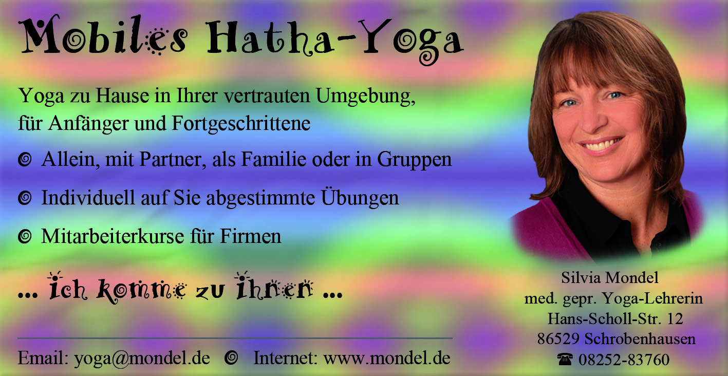 Silvia Mondel Yoga-Kurse